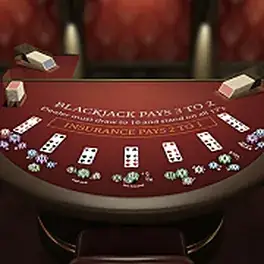 Blackjack 7 Auto-tafel van Iconic21
