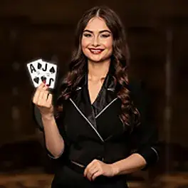 Klassieke blackjacktafel van LuckyStreak